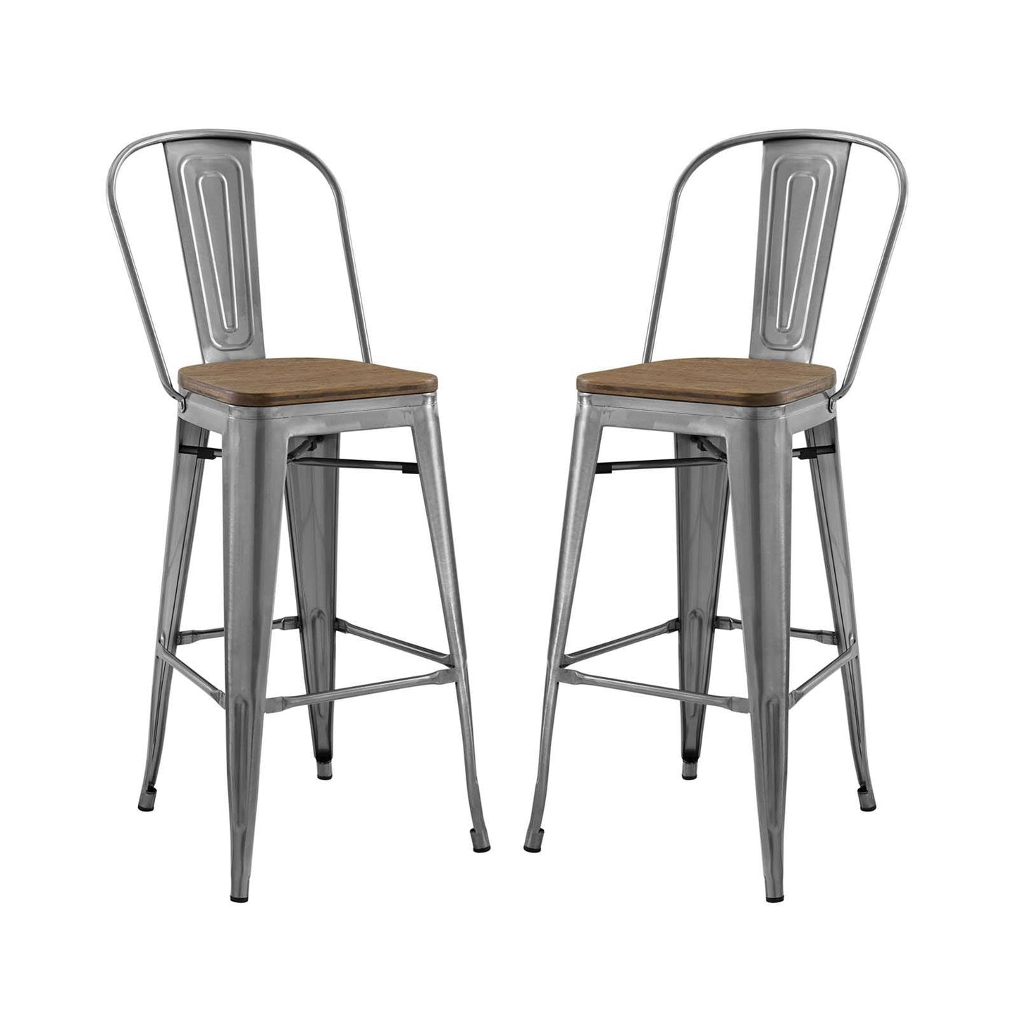 Modway Promenade Bar Stool Set of 2 | Bar Stools | Modishstore-3