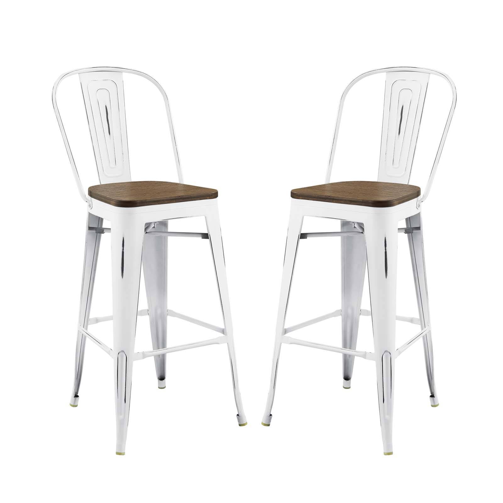 Modway Promenade Bar Stool Set of 2 | Bar Stools | Modishstore-4