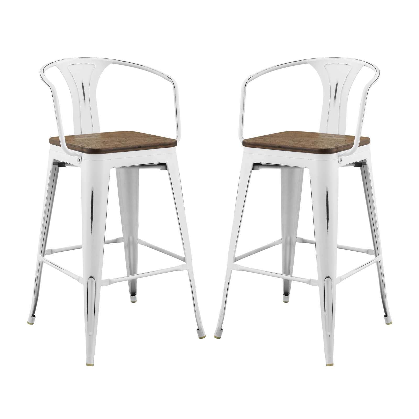 Modway Promenade Bar Stool Set of 2 | Bar Stools | Modishstore-5