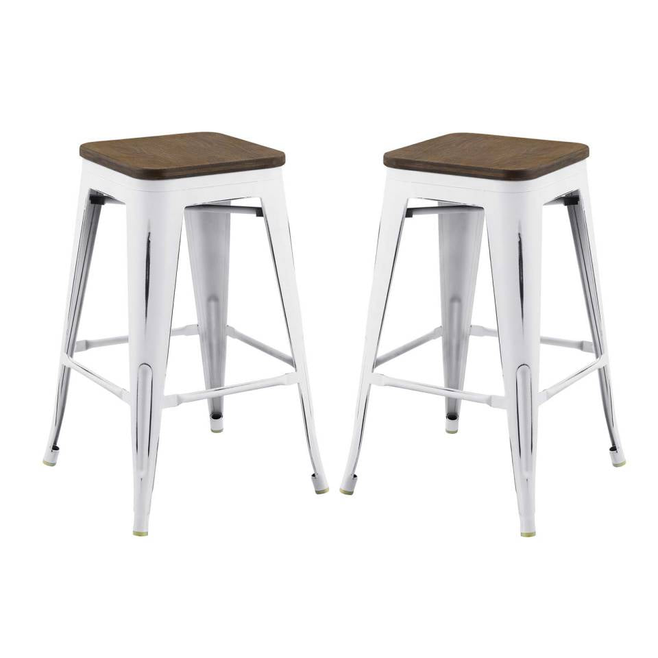 Modway Promenade Counter Stool Set of 2 | Counter Stools | Modishstore-2