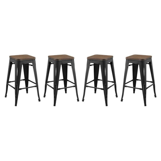 Modway Promenade Counter Stool Set of 4 | Bar Stools | Modishstore