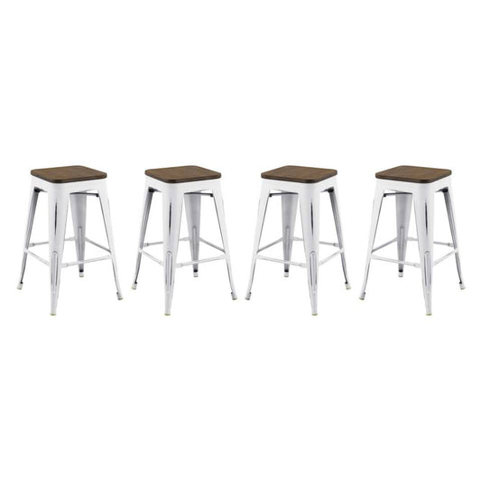 Modway Promenade Counter Stool Set of 4 | Bar Stools | Modishstore-2