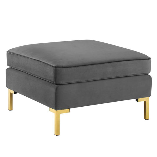 Modway Ardent Performance Velvet Ottoman | Ottomans