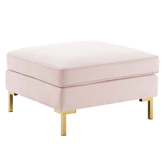 Modway Ardent Performance Velvet Ottoman | Ottomans | 