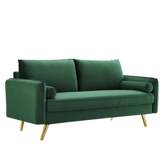 Modway Revive Performance Velvet Sofa | Sofas | Modishstore