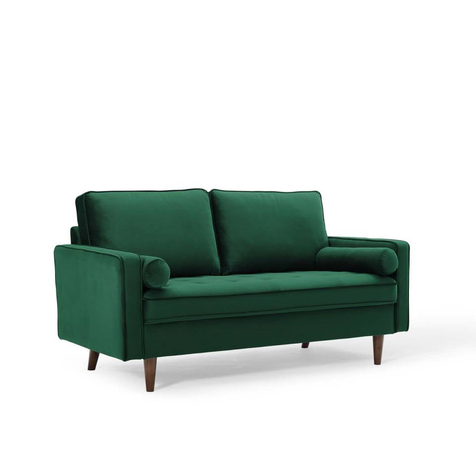 Modway Valour Performance Velvet Loveseat | Sofas | Modishstore