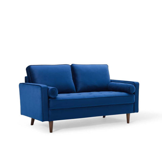 Modway Valour Performance Velvet Loveseat | Sofas | Modishstore-5