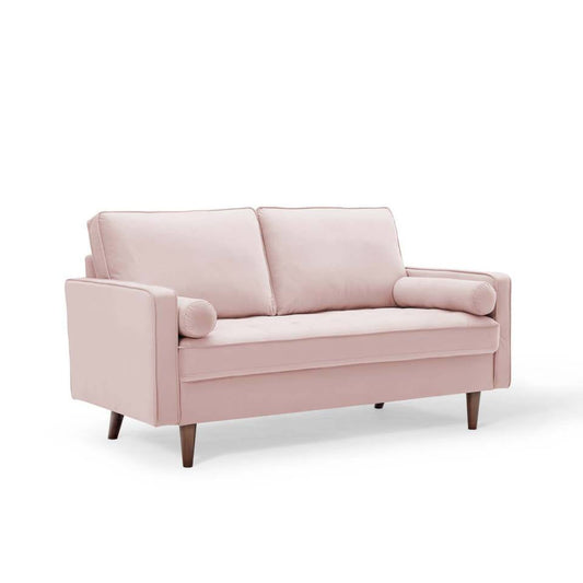 Modway Valour Performance Velvet Loveseat | Sofas | Modishstore-6