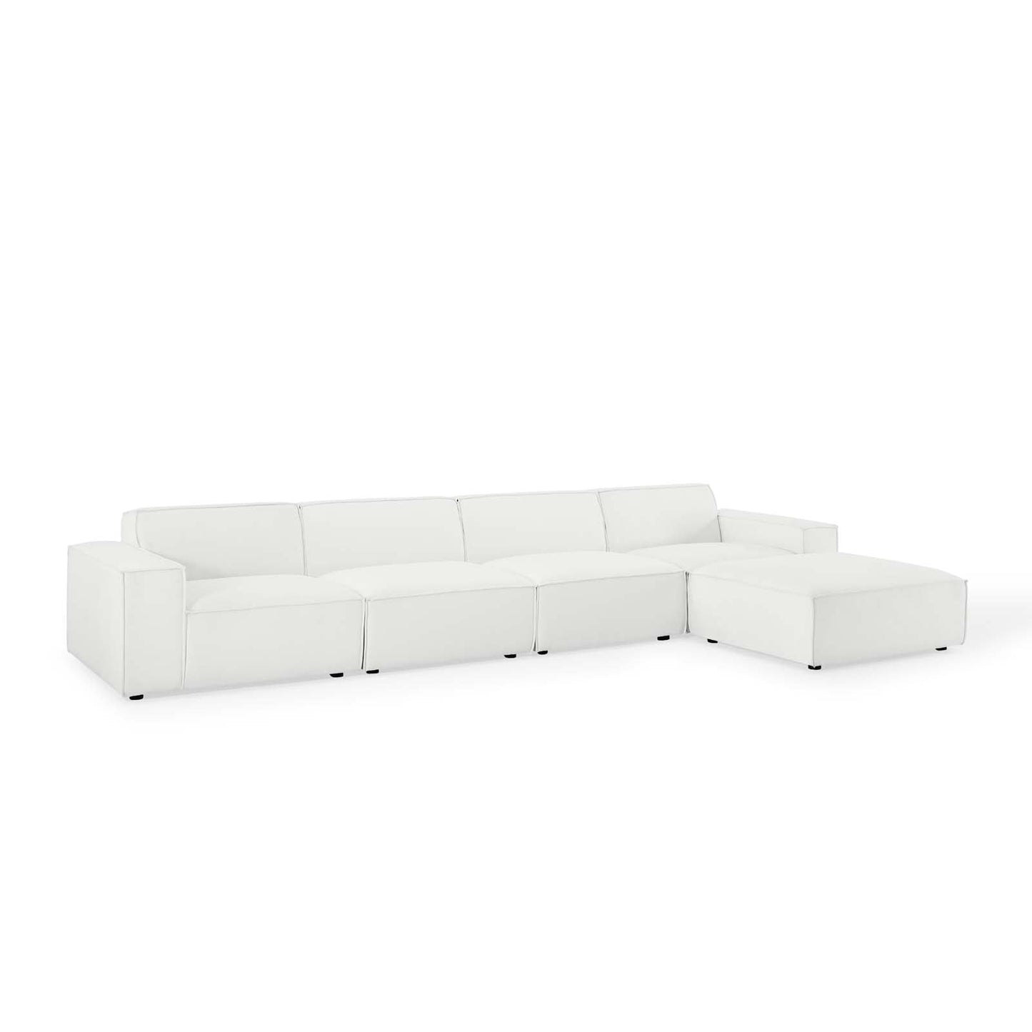 Modway Restore 5-Piece Sectional Sofa | Outdoor Sofas, Loveseats & Sectionals | Modishstore-2