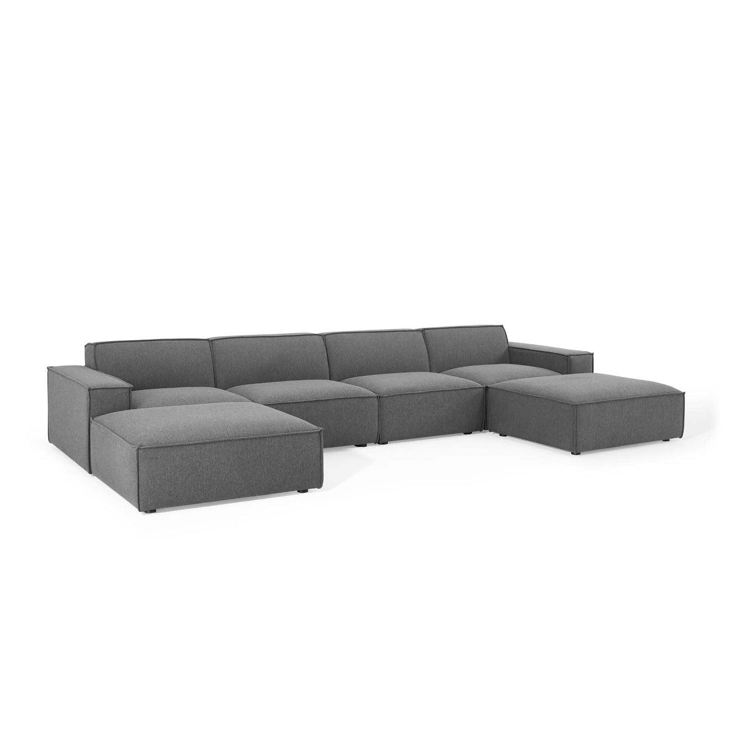Modway Restore 6-Piece Sectional Sofa | Sofas | Modishstore