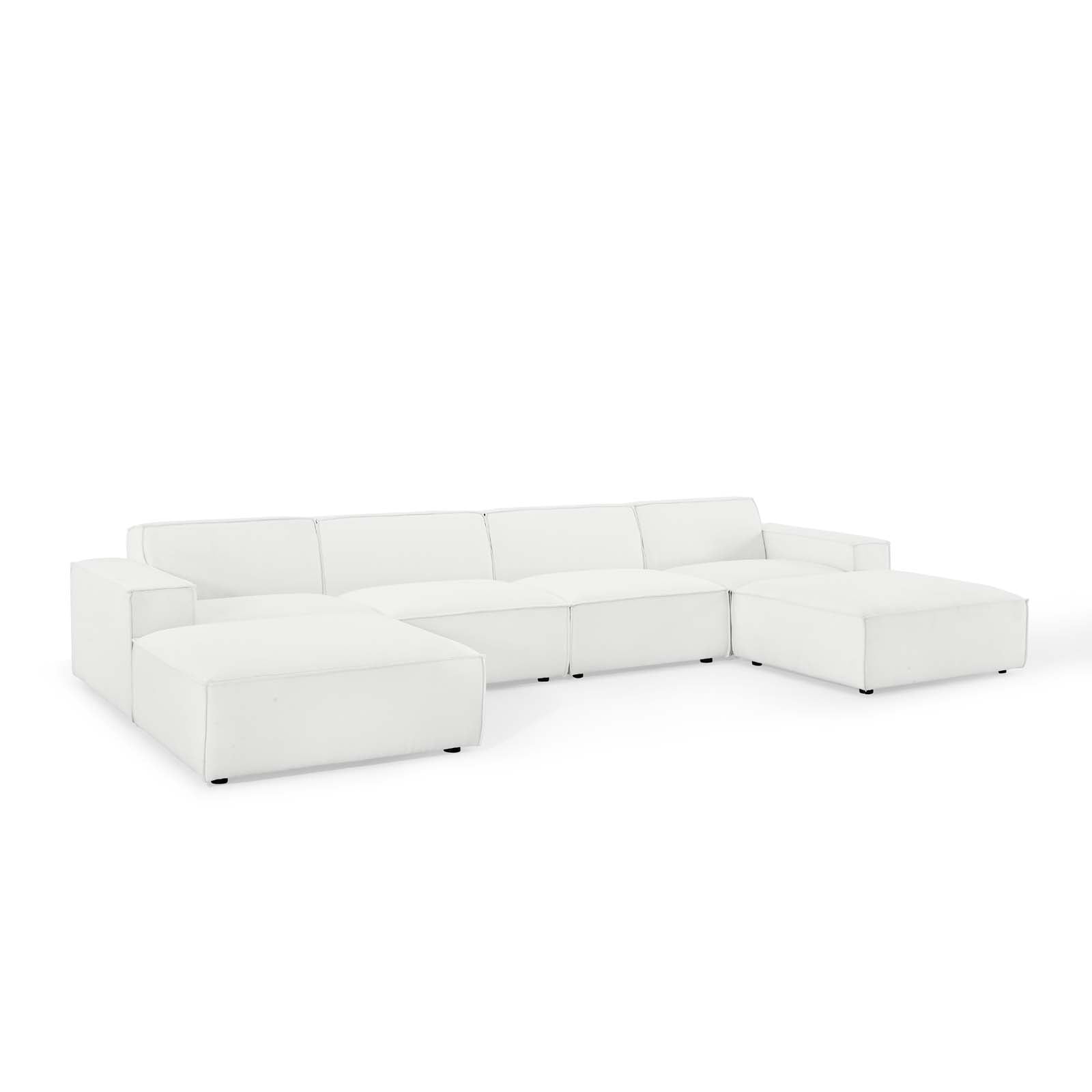 Modway Restore 6-Piece Sectional Sofa | Sofas | Modishstore-2