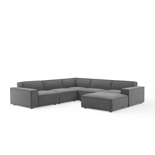 Modway Restore 6-Piece Sectional Sofa | Sofas | Modishstore