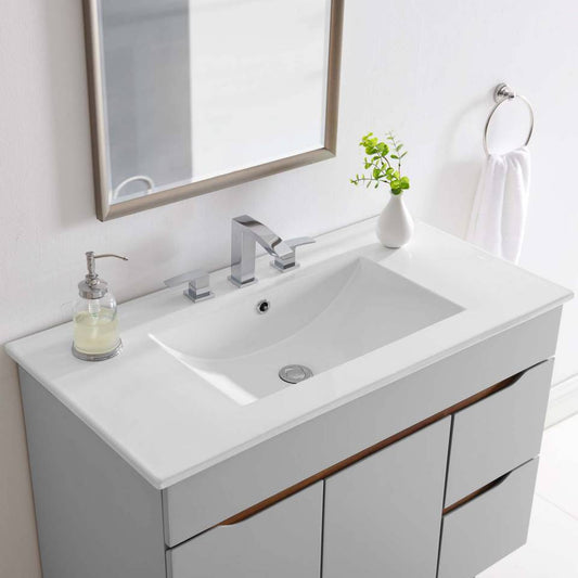 Modway Cayman 36" Bathroom Sink | Bathroom Accessories