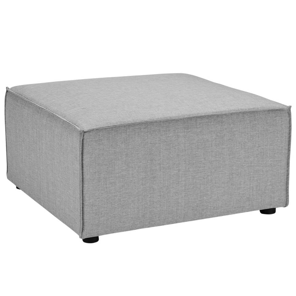 Modway Saybrook Outdoor Patio Upholstered Sectional Sofa Ottoman | Outdoor Ottoman | Modishstore
