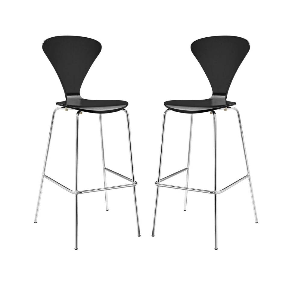 Modway Passage Dining Bar Stool Set of 2 | Bar Stools | Modishstore