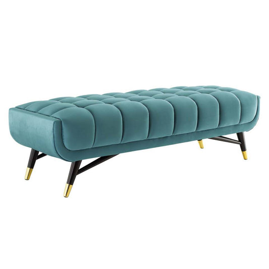 Modway Adept 60" Performance Velvet Bench | Stools & Benches | 