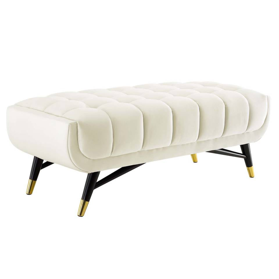 Modway Adept 47.5" Performance Velvet Bench | Stools & Benches | 