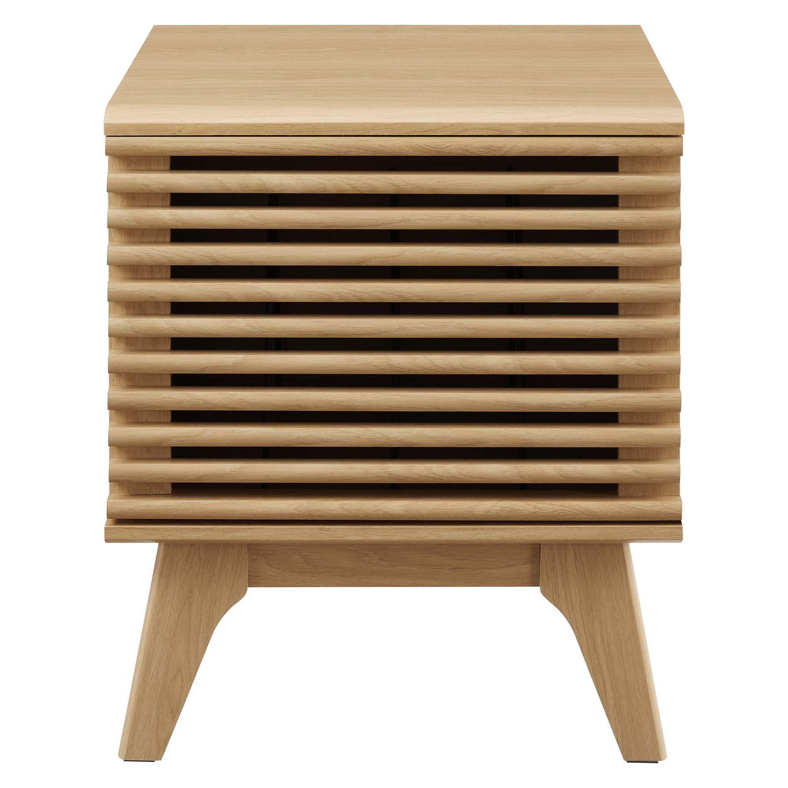 Modway Render Vinyl Record Display Stand | Coffee Tables | Modishstore-3