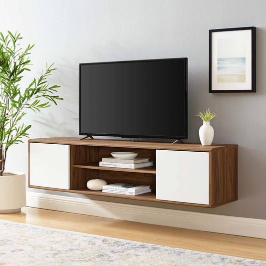 Modway Envision 60" Wall Mount TV Stand | TV Stands