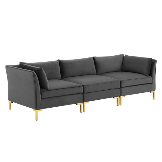 Modway Ardent Performance Velvet Sofa | Sofas