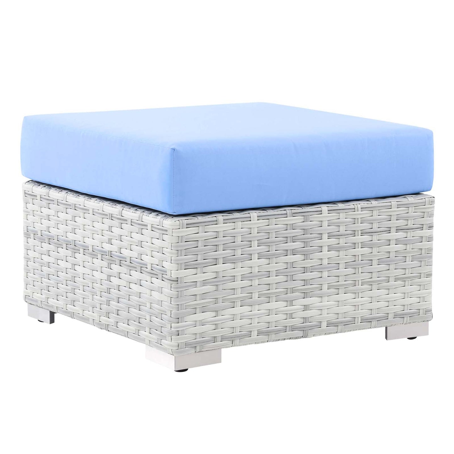 Modway Convene Outdoor Patio Ottoman | Outdoor Ottoman | 