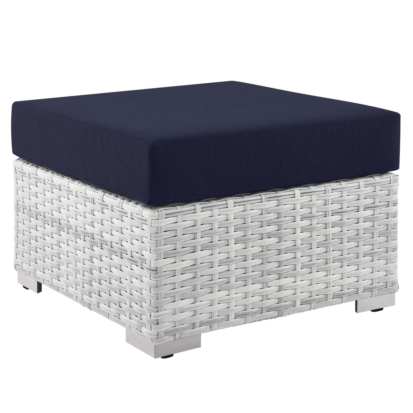 Modway Convene Outdoor Patio Ottoman | Outdoor Ottoman | 