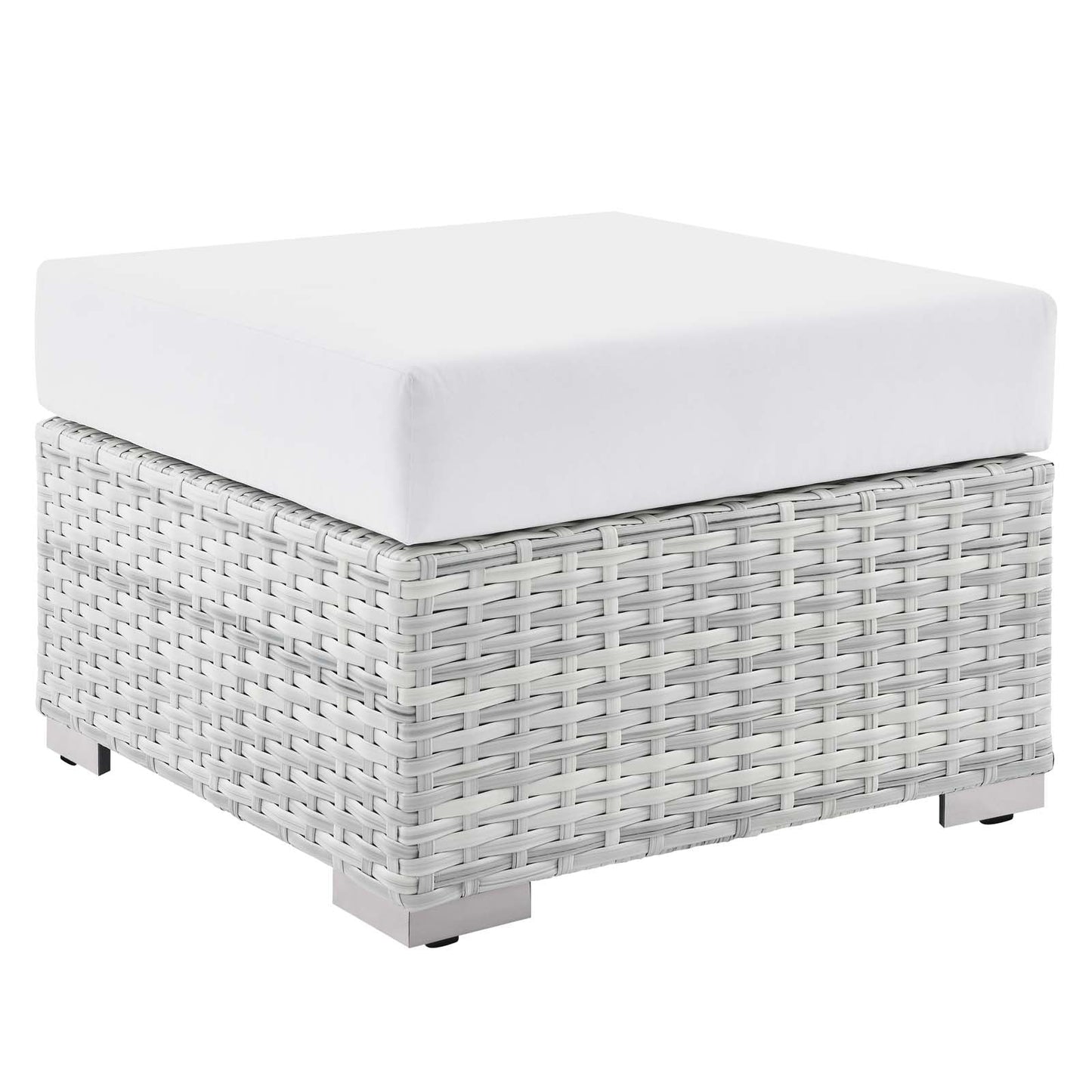 Modway Convene Outdoor Patio Ottoman | Outdoor Ottoman | 