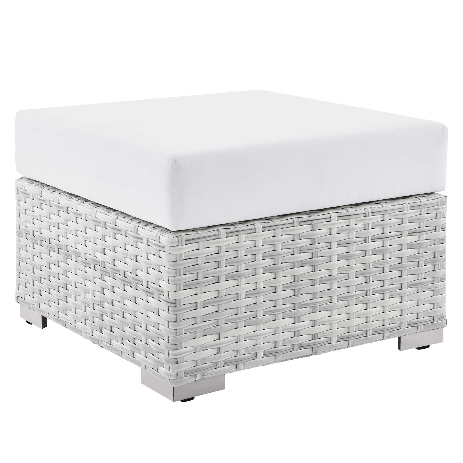 Modway Convene Outdoor Patio Ottoman | Outdoor Ottoman | 