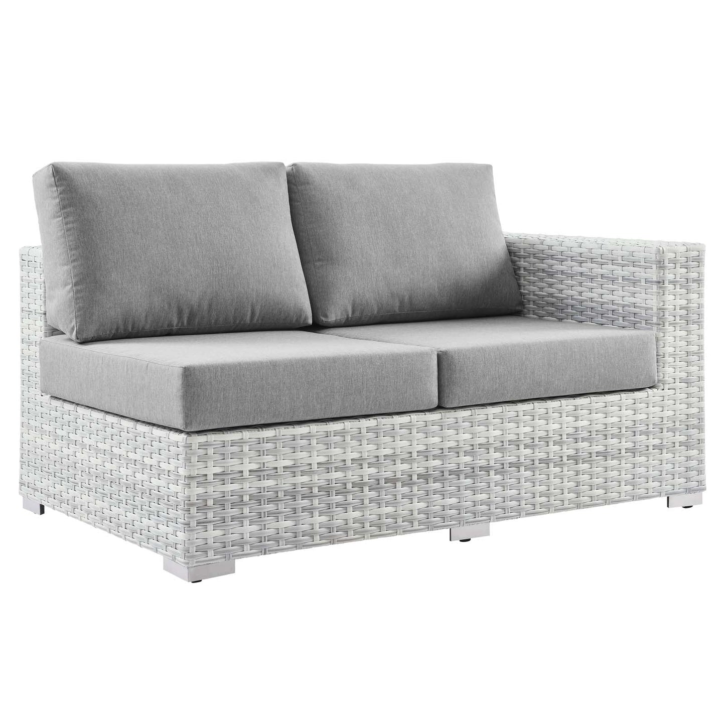 Modway Convene Outdoor Patio Right-Arm Loveseat | Outdoor Sofas, Loveseats & Sectionals | 
