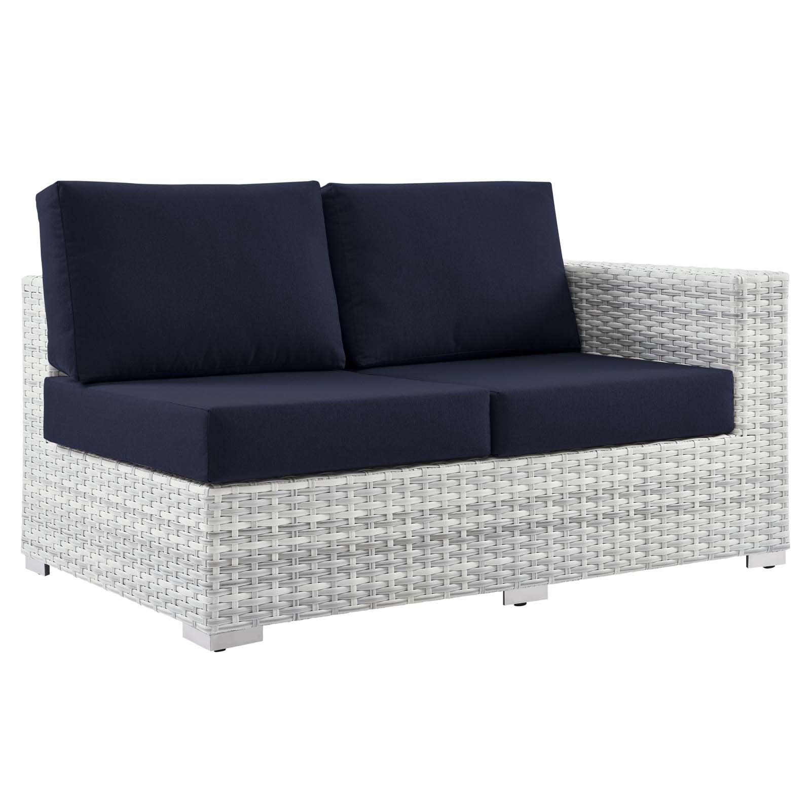 Modway Convene Outdoor Patio Right-Arm Loveseat | Outdoor Sofas, Loveseats & Sectionals | 