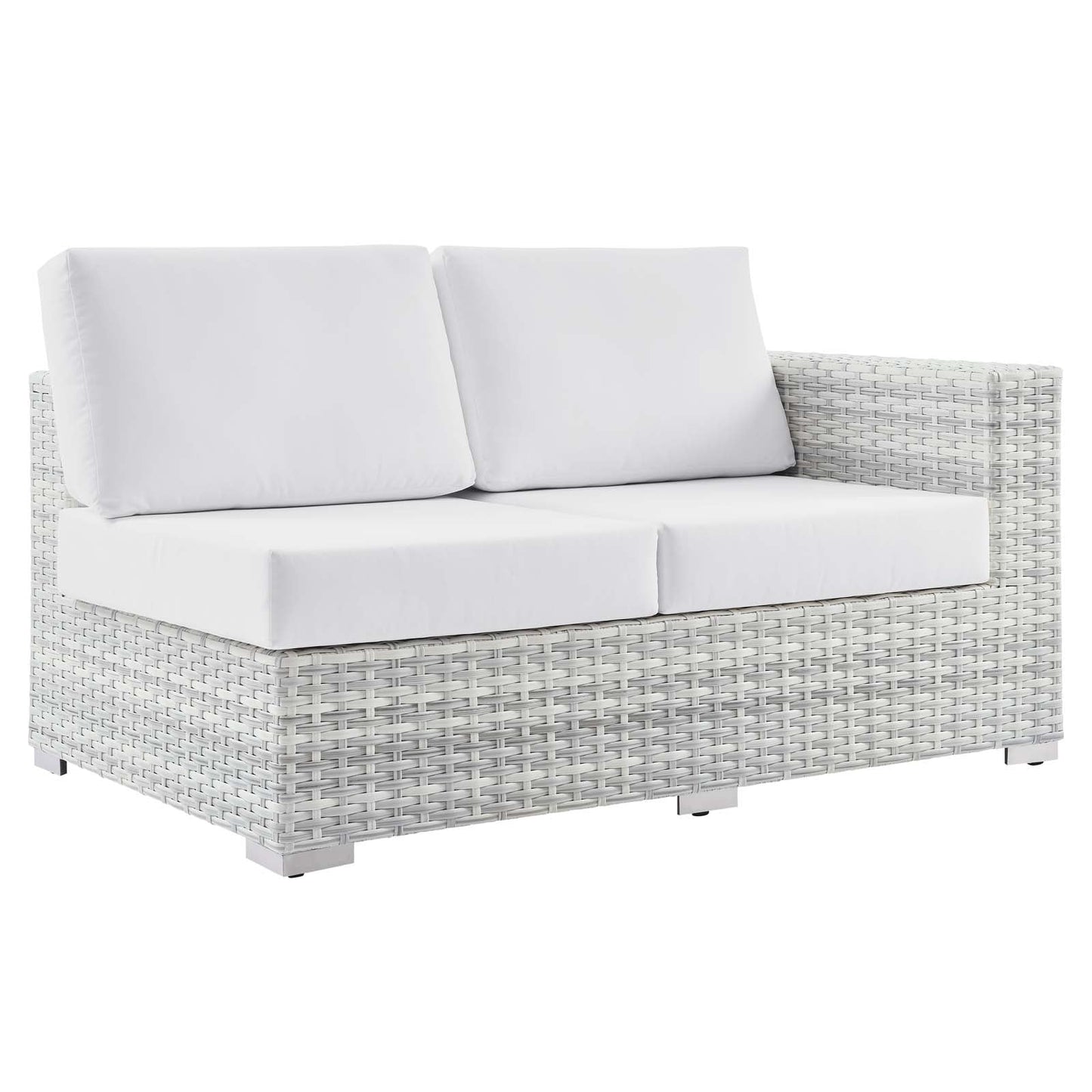 Modway Convene Outdoor Patio Right-Arm Loveseat | Outdoor Sofas, Loveseats & Sectionals | 