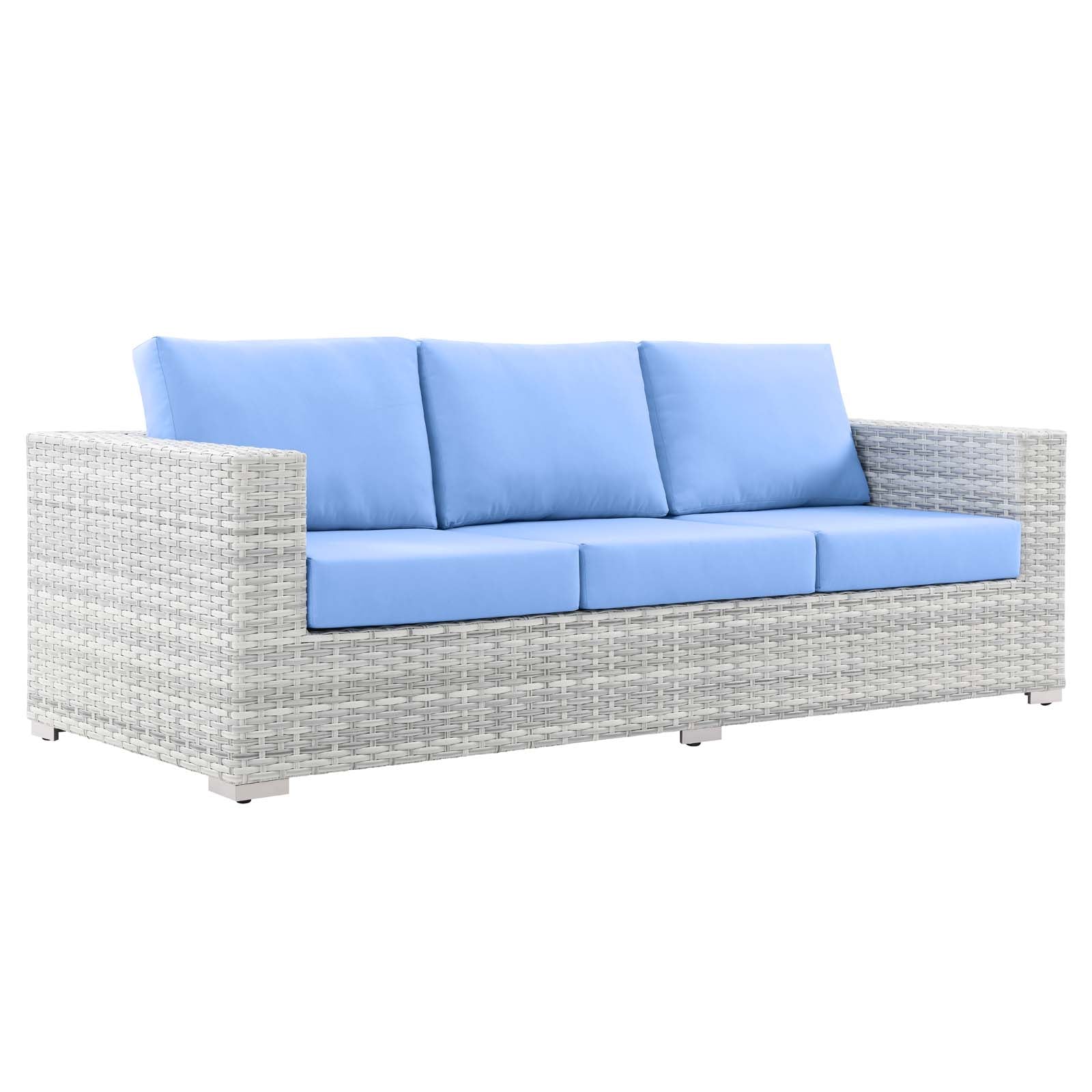 Modway Convene Outdoor Patio Sofa | Outdoor Sofas, Loveseats & Sectionals | 