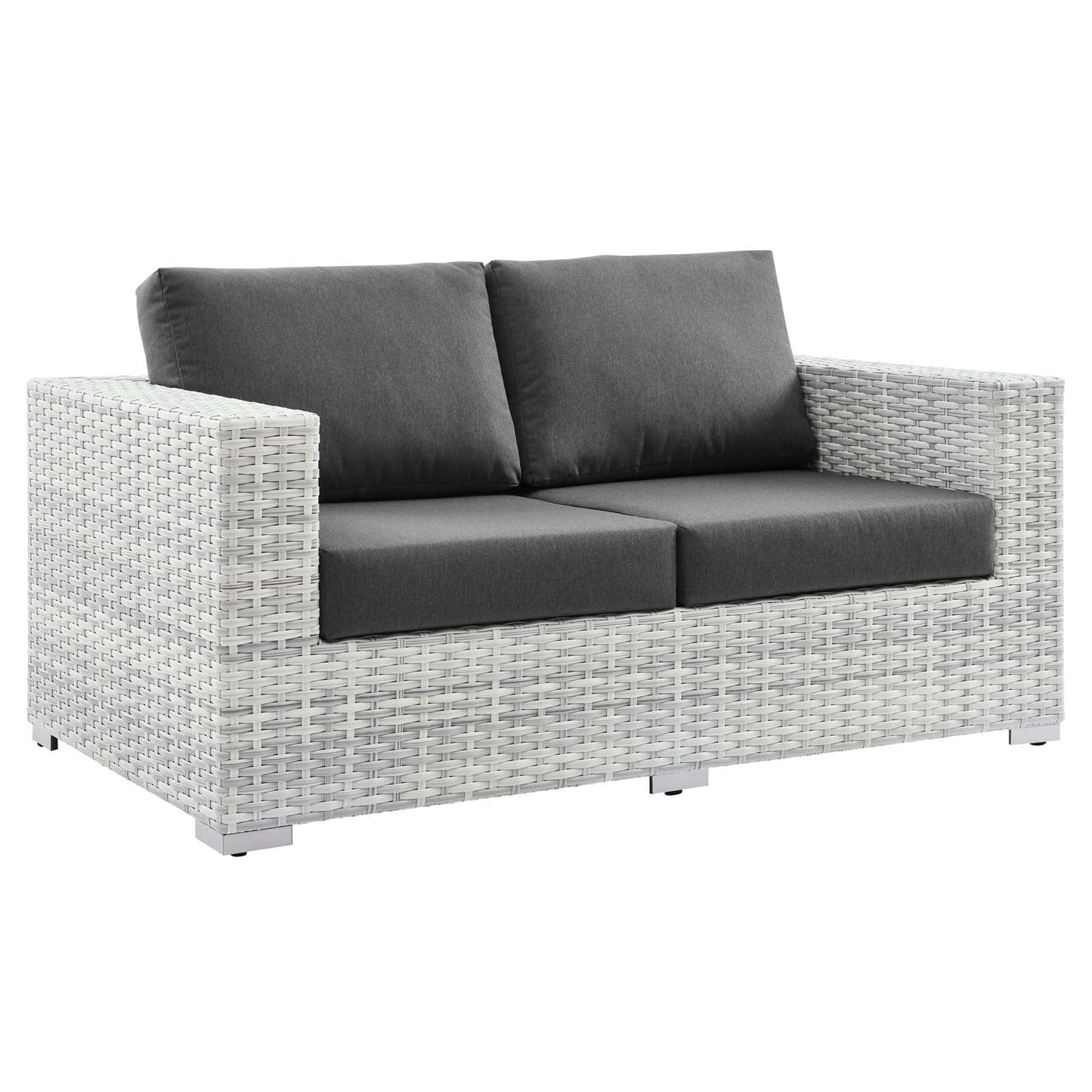 Modway Convene Outdoor Patio Loveseat | Outdoor Sofas, Loveseats & Sectionals