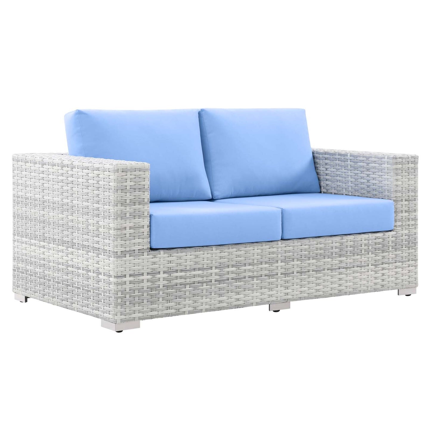 Modway Convene Outdoor Patio Loveseat | Outdoor Sofas, Loveseats & Sectionals | 