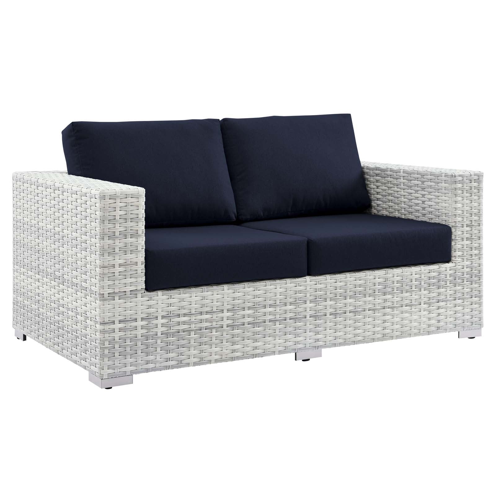 Modway Convene Outdoor Patio Loveseat | Outdoor Sofas, Loveseats & Sectionals | 