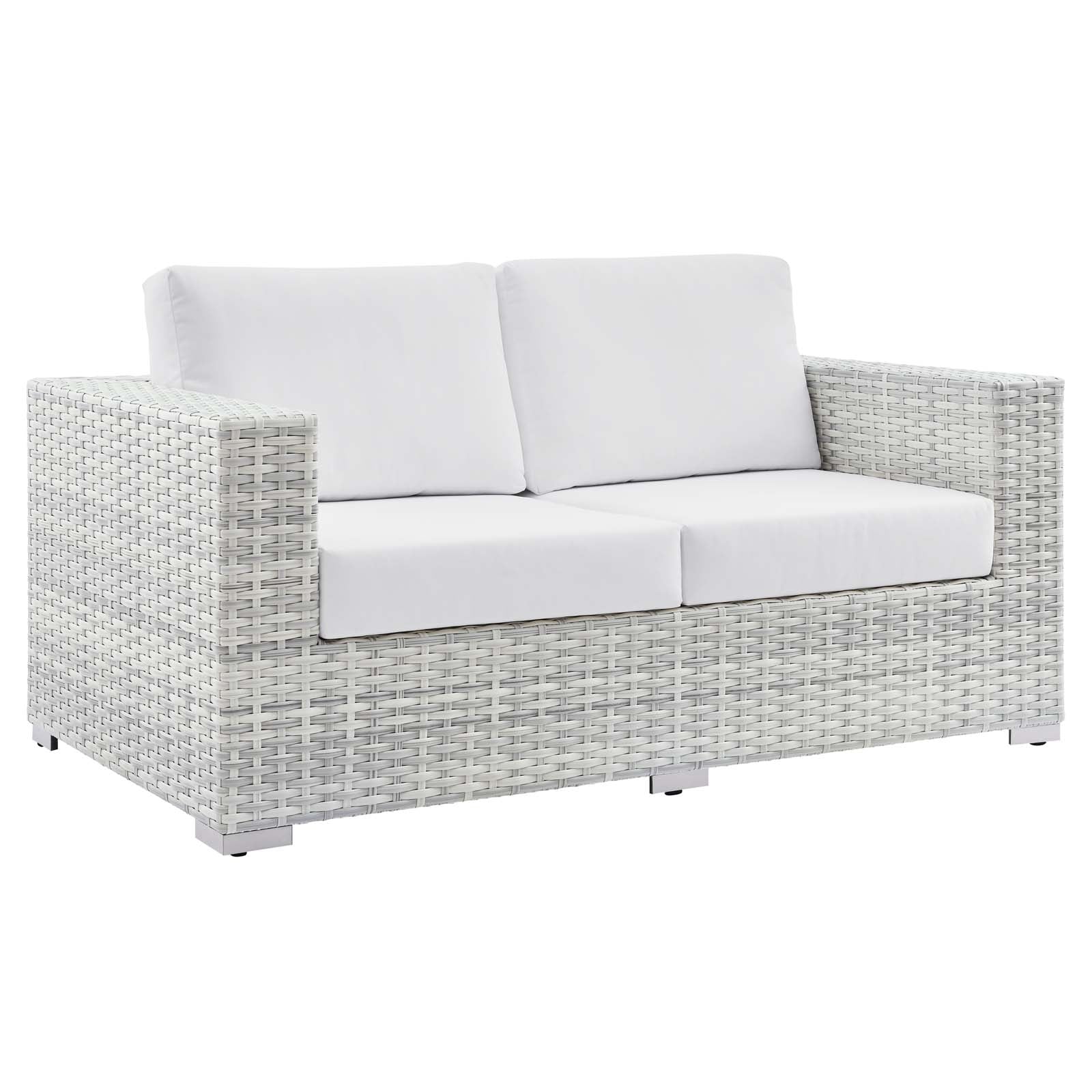 Modway Convene Outdoor Patio Loveseat | Outdoor Sofas, Loveseats & Sectionals | 