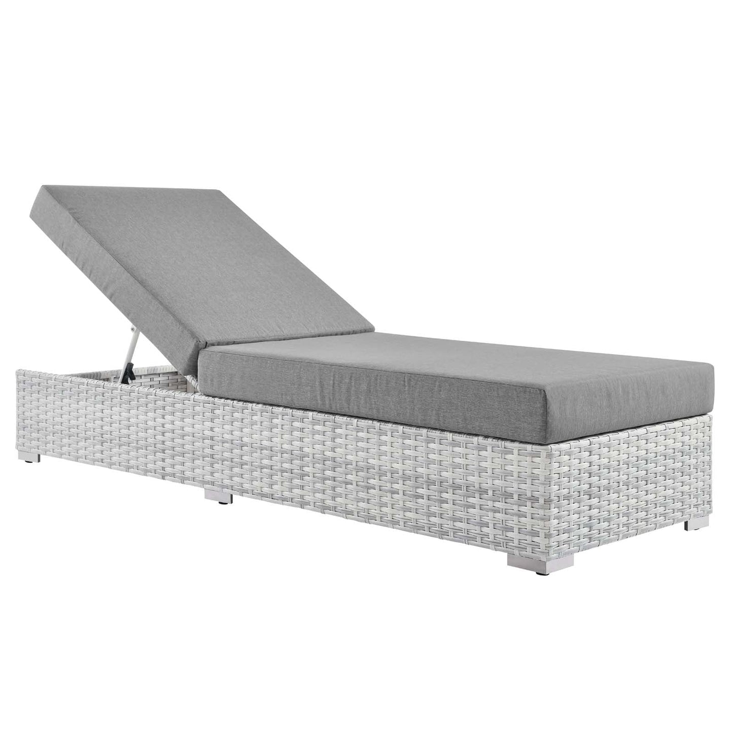 Modway Convene Outdoor Patio Chaise | Outdoor Patio Daybed | 