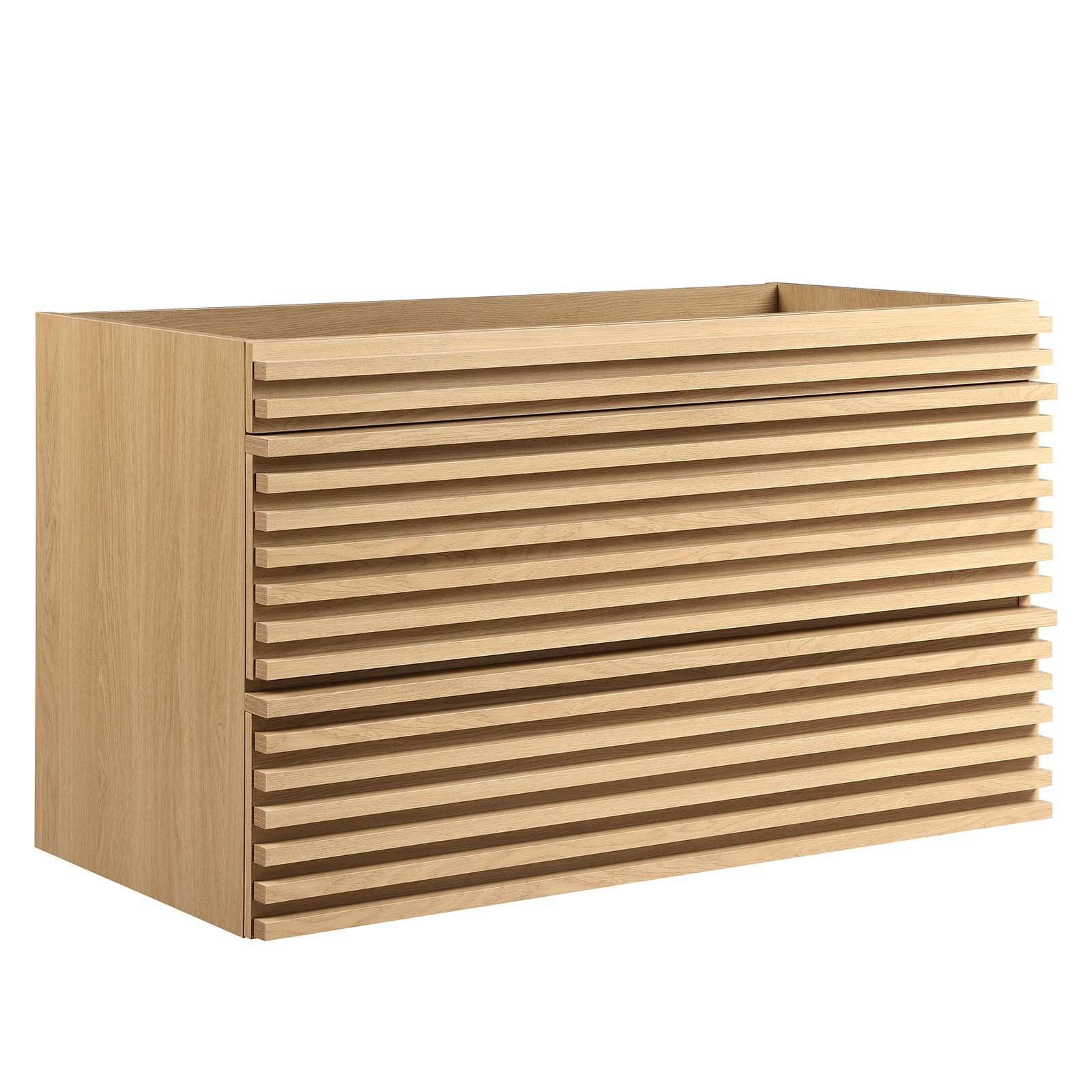 Render 36" Wall-Mount Bathroom Vanity Cabinet By Modway - EEI-4339 | Bathroom Accessories | Modishstore - 3