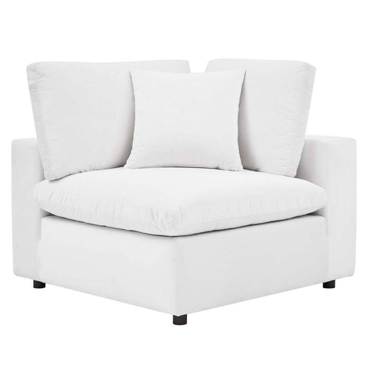 Modway Commix Down Filled Overstuffed Performance Velvet Corner Chair | Chairs & Recliners | 