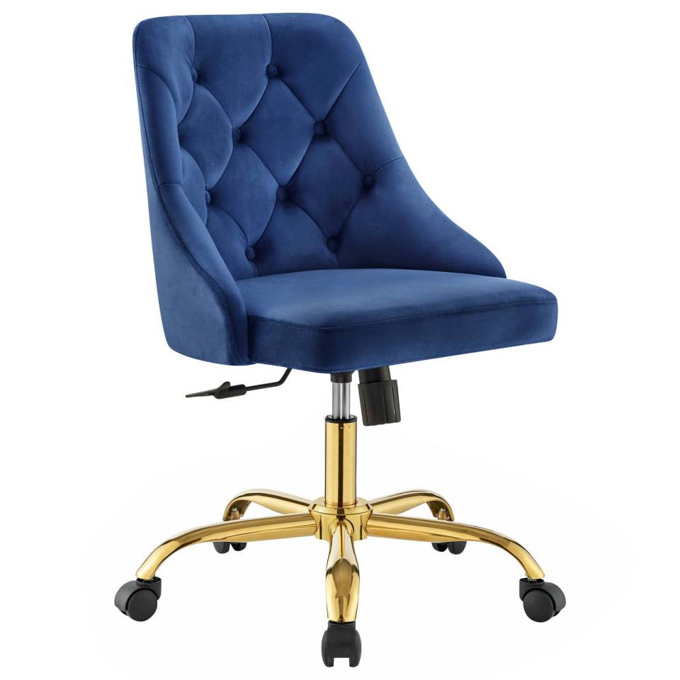 Modway Distinct Tufted Swivel Performance Velvet Office Chair | Office Chairs | 