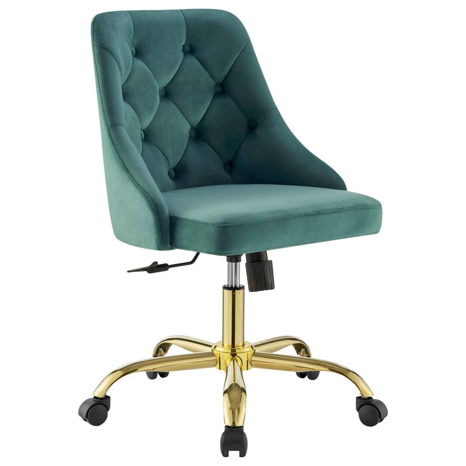 Modway Distinct Tufted Swivel Performance Velvet Office Chair | Office Chairs | 