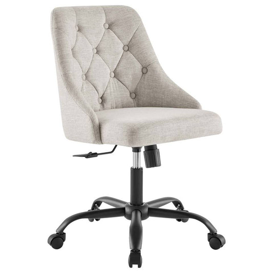 Modway Distinct Tufted Swivel Upholstered Office Chair | Office Chairs