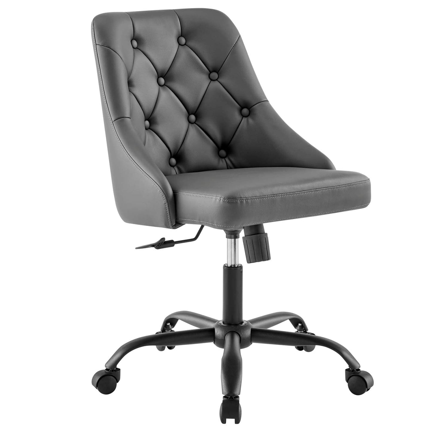 Modway Distinct Tufted Swivel Vegan Leather Office Chair | Office Chairs