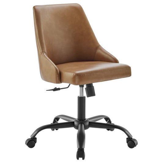 Modway Designate Swivel Vegan Leather Office Chair | Office Chairs | 