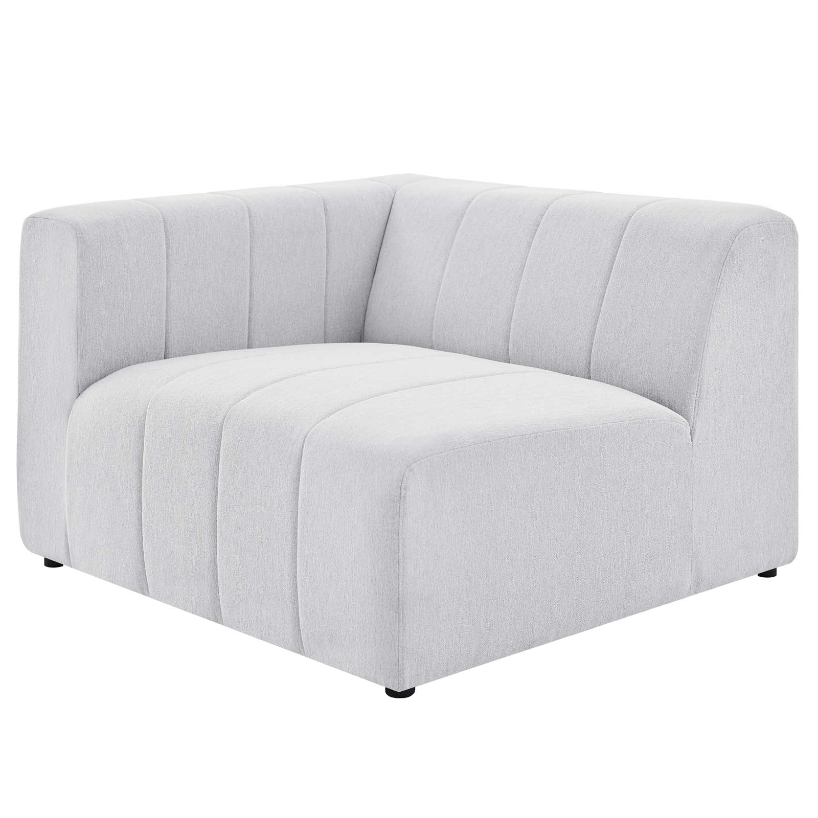 Modway Bartlett Upholstered Fabric Left-Arm Chair | Armchairs