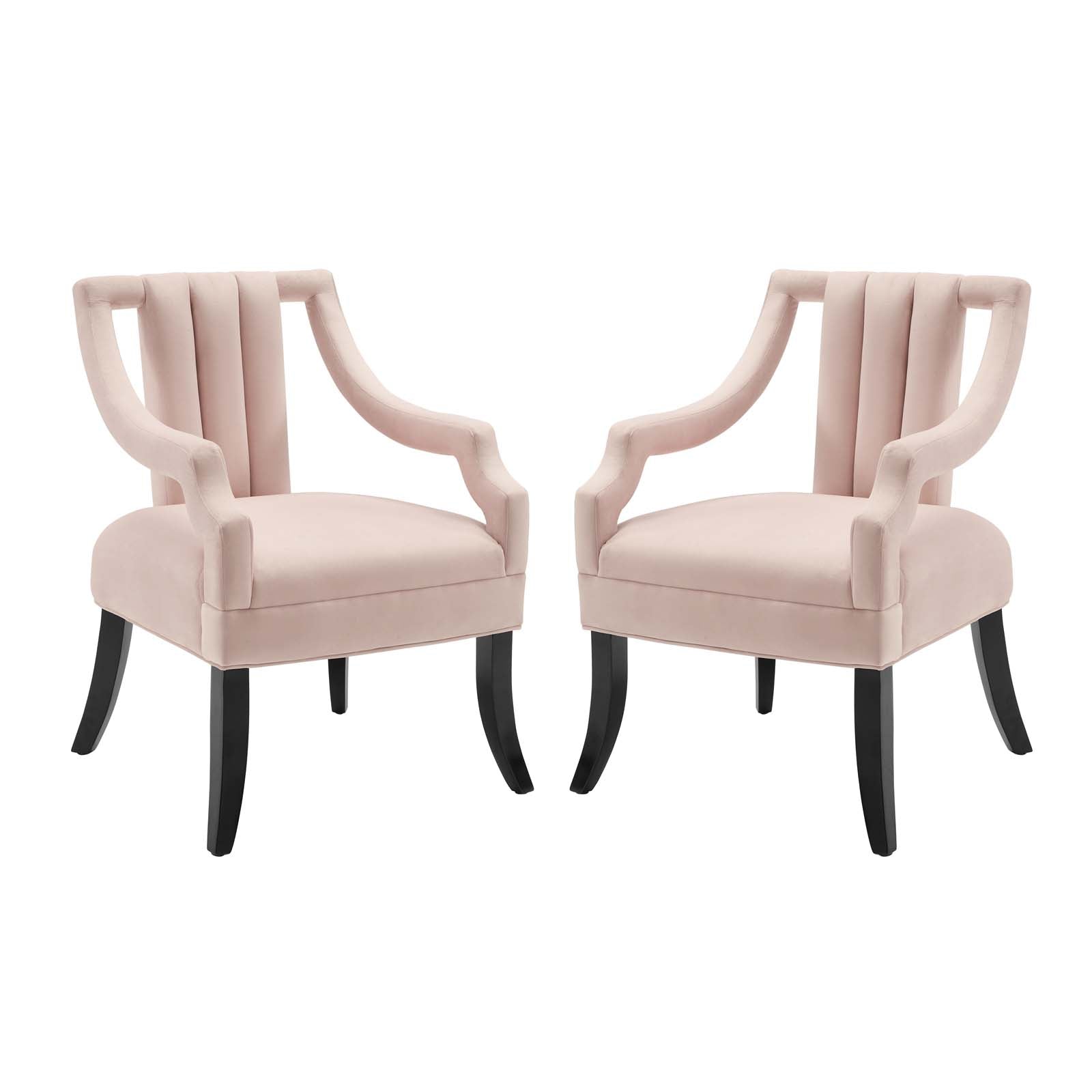 Harken Accent Chair Performance Velvet Set of 2 By Modway - EEI-4429 | Sofa Set - 2