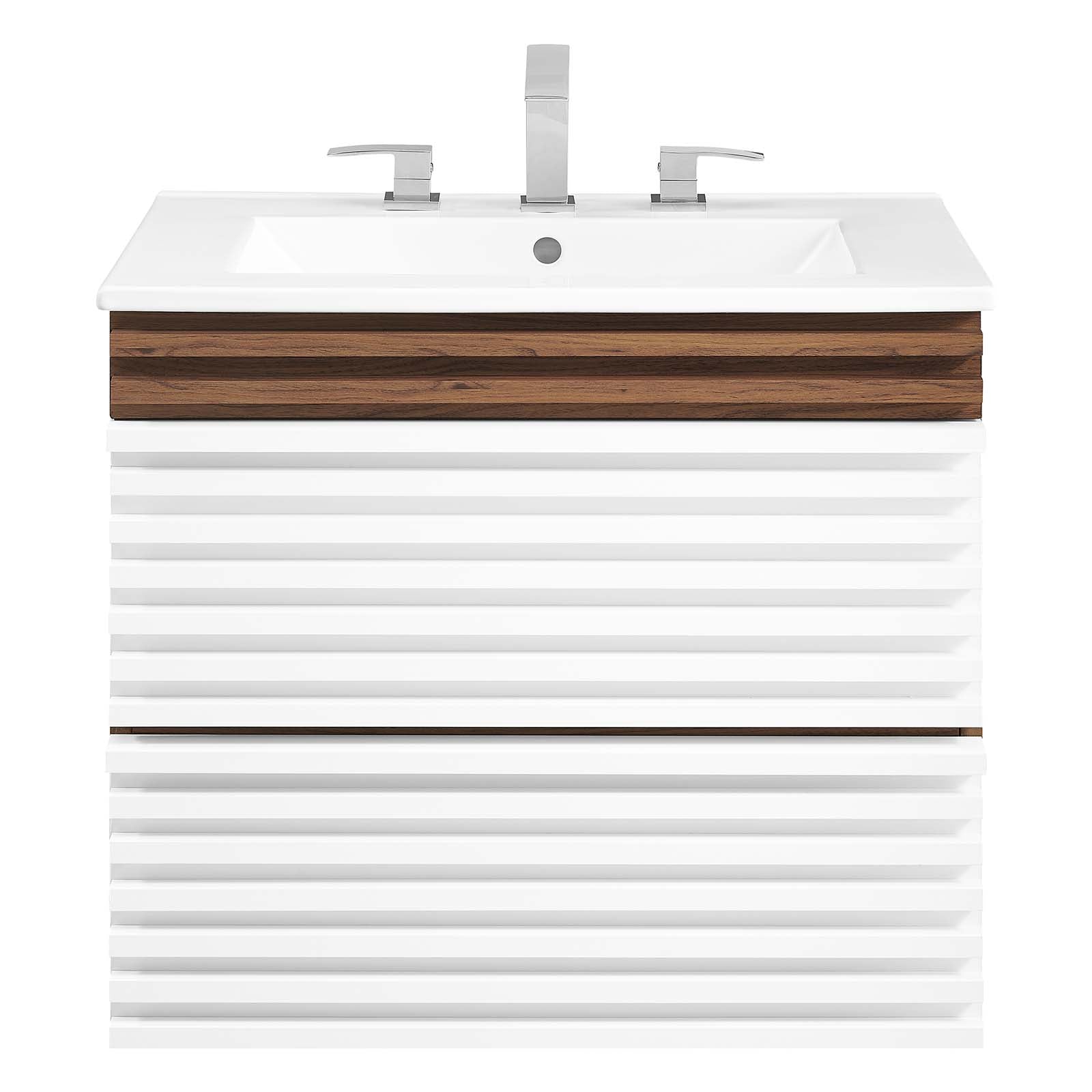 Modway Render 24" Wall-Mount Bathroom Vanity | Bathroom Accessories | Modishstore-5