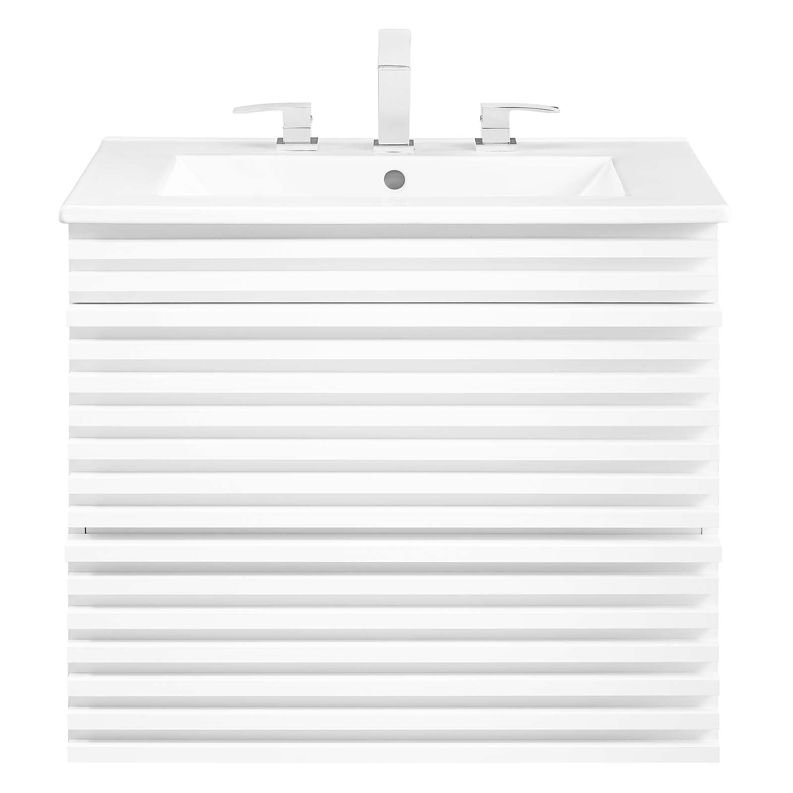 Modway Render 24" Wall-Mount Bathroom Vanity | Bathroom Accessories | Modishstore-6