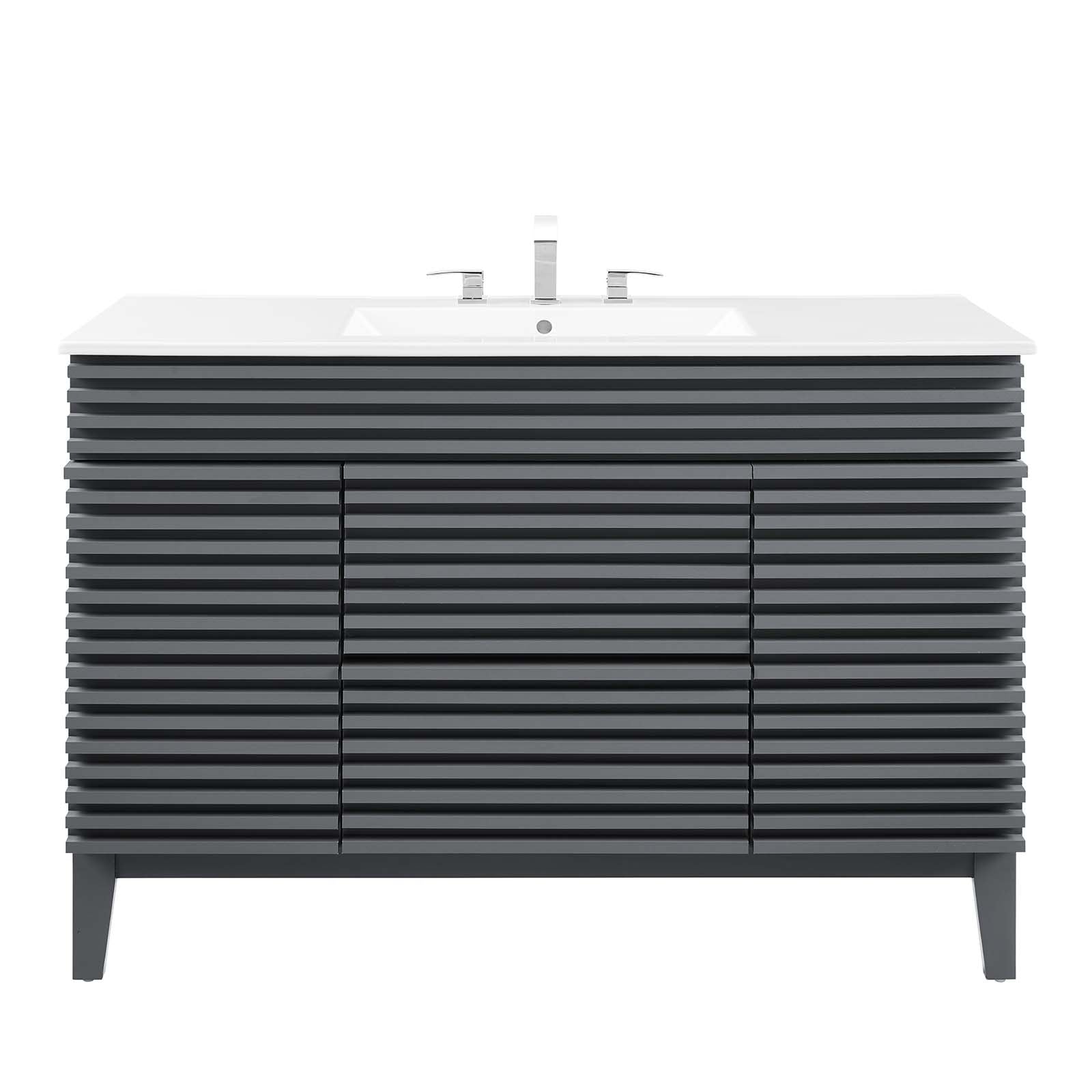 Modway Render 48" Single Sink Bathroom Vanity - EEI-4439 | Bathroom Accessories | Modishstore-3