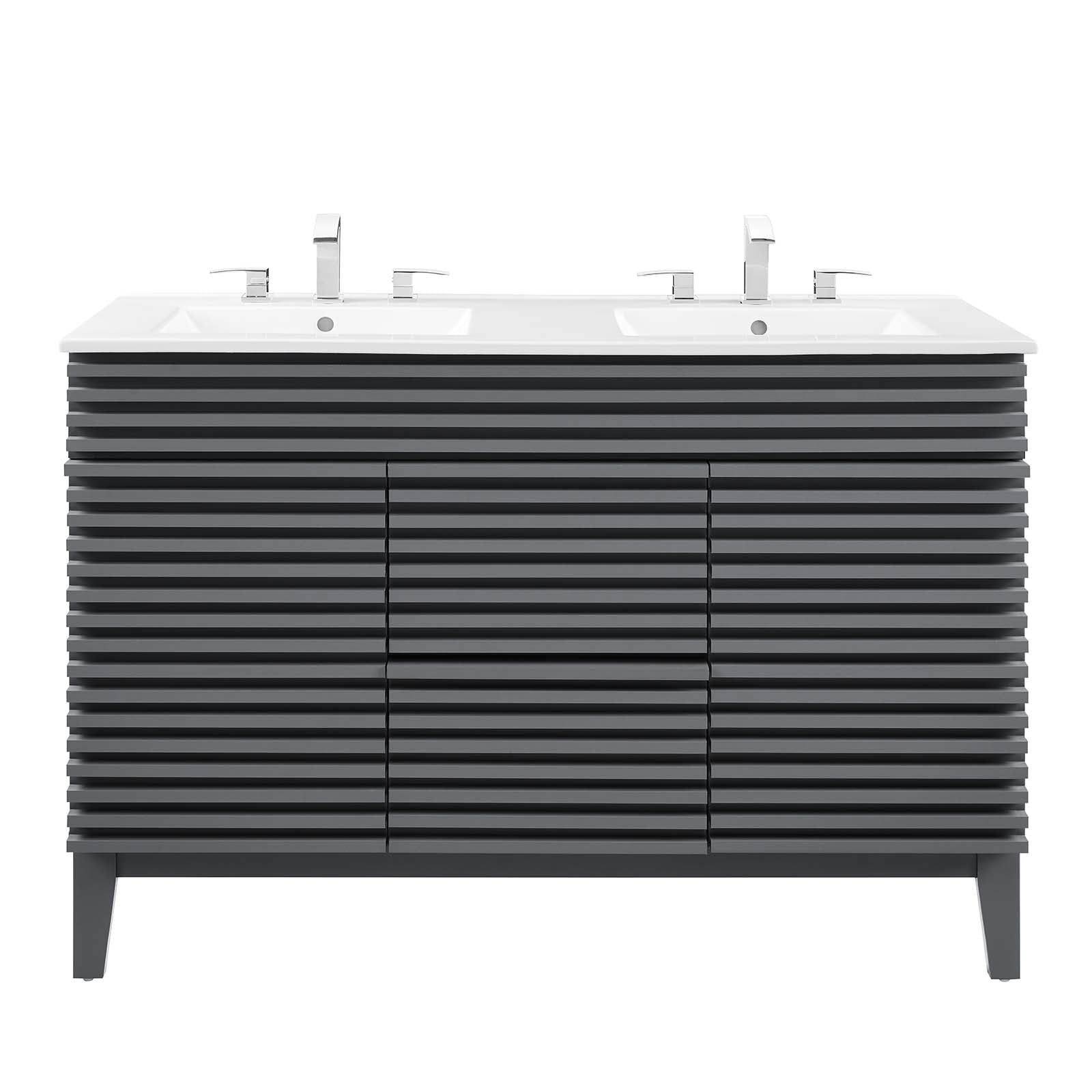 Modway Render 48" Double Sink Bathroom Vanity | Bathroom Accessories | Modishstore-3